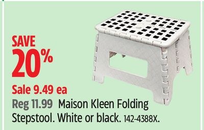 Maison Kleen Folding Stepstool