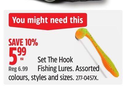 Set The Hook Fishing Lures