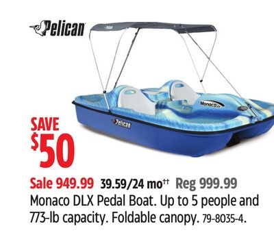 Monaco DLX Pedal Boat