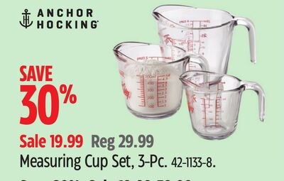 Measuring Cup Set, 3-Pc.