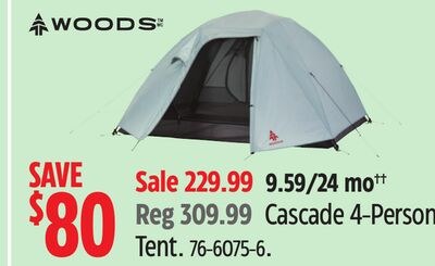 CASCADE 4-PERSON TENT