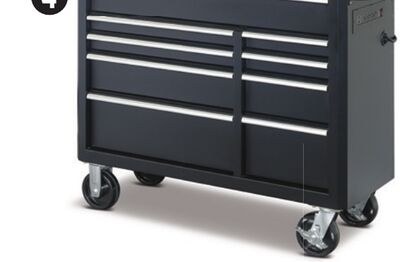 43" Tool Cabinet with Power Strip