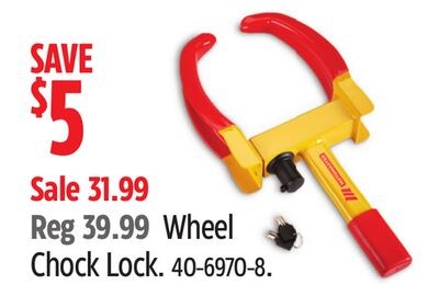 Wheel Chock Lock