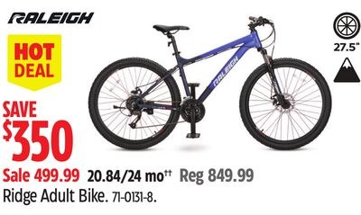 Raleigh Ridge Adult Bike