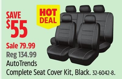 AutoTrends Complete Seat Cover Kit