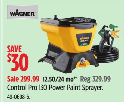 Wagner Control Pro 130 Power Paint Sprayer