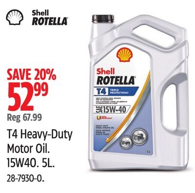 T4 Heavy-Duty Motor Oil