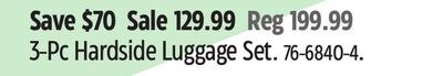 OUTBOUND 3-Pc Hardside Luggage Set