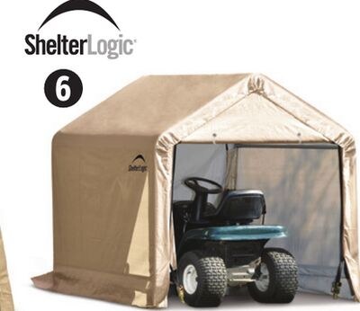 ShelterLogic Waterproof Peak Shed