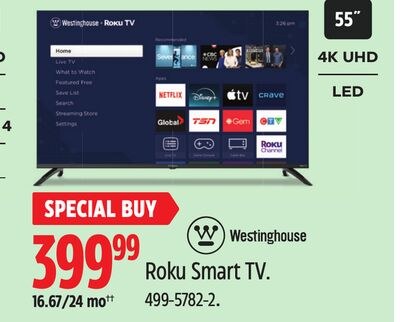 Westinghouse Roku Smart TV