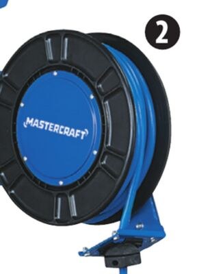 3⁄8˝ x 50´ PVC Air Hose and Reel