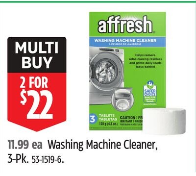 Washing Machine Cleaner, 3-Pk.