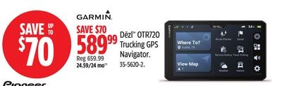 GARMIN Dēzl™ OTR720 Trucking GPS Navigator