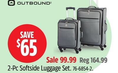 Outbound 2-Pc Softside Luggage Set