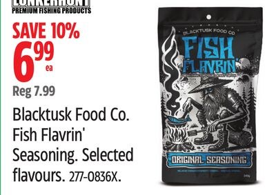 Blacktusk Food Co. Fish Flavrin' Seasoning