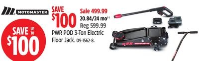 PWR POD 3-Ton Electric Floor Jack