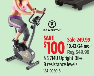 NS 714U Upright Bike