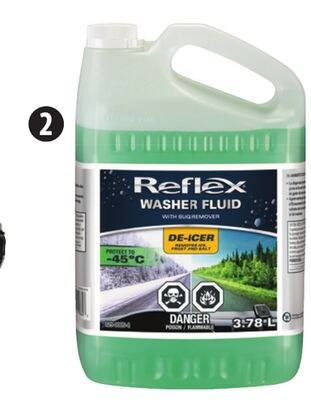 -45°C All-Season Windshield Washer Fluid, 3.78L.