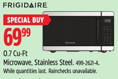 FRIGIDAIRE Microwave, Stainless Steel