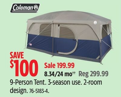 9-Person Tent