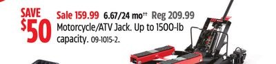 Motorcycle/ATV Jack