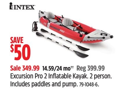 Excursion Pro 2 Inflatable Kayak