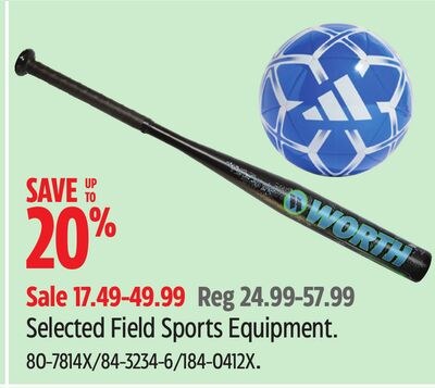 Worth Selected Field Sports Equipment