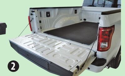 Heavy-Duty Universal Rubber Truck Mat