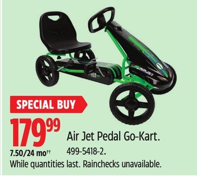 Air Jet Pedal Go-Kart