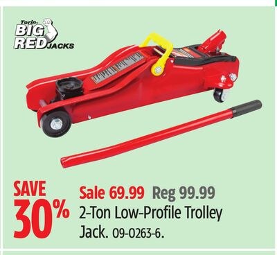 2-Ton Low-Profile Trolley Jack
