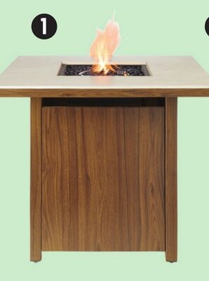 CANVAS Gas Outdoor Fire Table