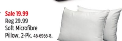 For Living Soft Microfibre Pillow
