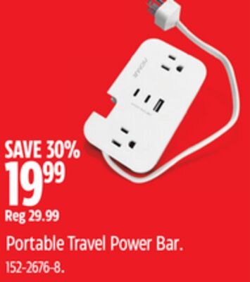 Portable Travel Power Bar.