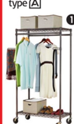 TYPE A Heavy-Duty Portable Closet