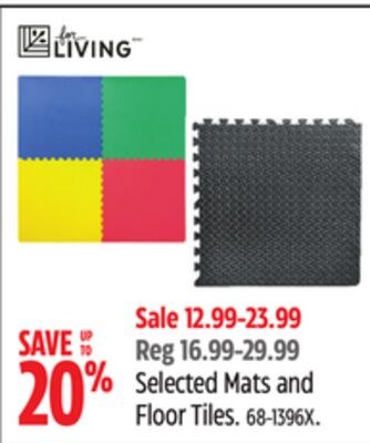 FOR LIVING Selected Mats and Floor Tiles