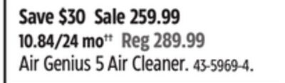 Honeywell Air Genius 5 Air Cleaner