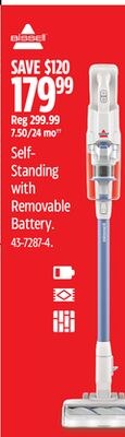 Bissell Self-Standing with Removable Battery