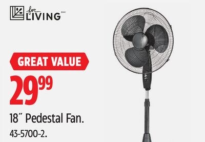 18˝ Pedestal Fan