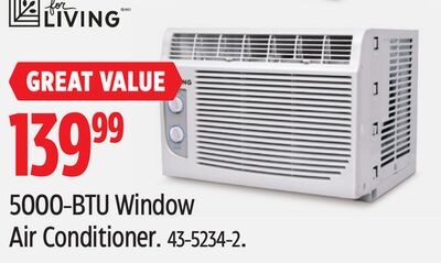 5000-BTU Window Air Conditioner
