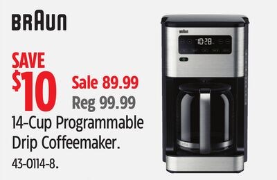 14-Cup Programmable Drip Coffeemaker