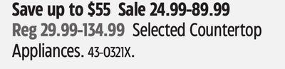 Selected Countertop Appliances