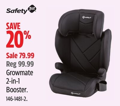 Safety First Growmate 2-in-1 Booster