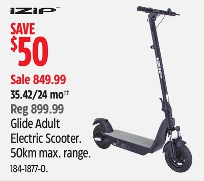 IZIP Glide Adult Electric Scooter