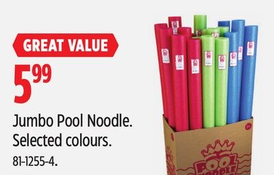 Jumbo Pool Noodle