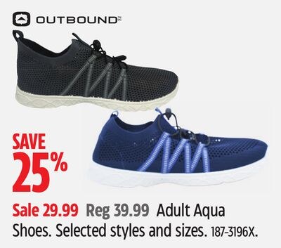 OUTBOUND Adult Aqua Shoes
