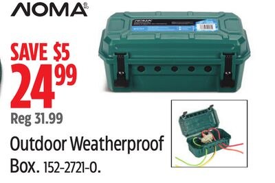 NOMA OUTDOOR WEATHERPROOF BOX