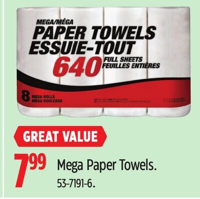 Mega Paper Towels
