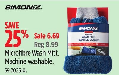 Microfibre Wash Mitt