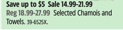Selected SIMONIZ Chamois and Towels