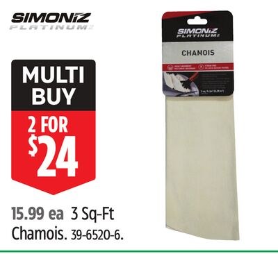 SIMONIZ 3 Sq-Ft Chamois